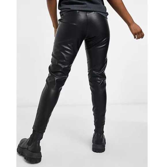 Only Faux Leather Pants - Picture 2 of 5